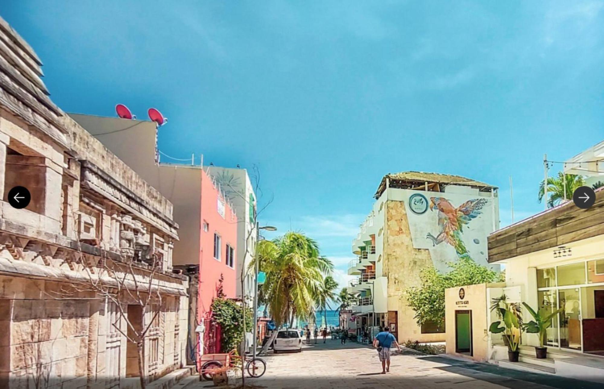 Hostal Del Mar Playa del Carmen Buitenkant foto